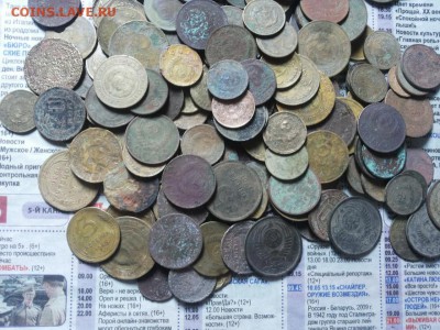 140 монет СССР до 1957 1, 2,3,5,10,15,20 коп  до 12.03 блиц - 140 монет 1 2