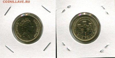 Британское Содружество. Елизавета II. - Gibraltar 1P 1989 150coin