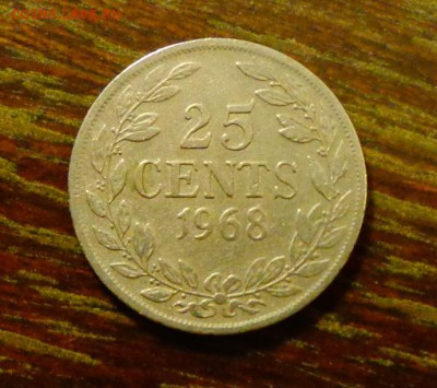 ЛИБЕРИЯ - ПРИНЦЕССА до 14.03, 22.00 - Либерия 25 ц 1968_1