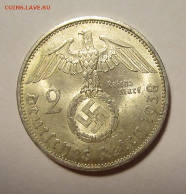 Германия 2 марки 1938г au-unc ,до 12.03.2017г в 22.00 мскс - 2.JPG