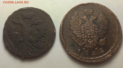 Денга 1740г, 2копеек 1822г. - IMG_8228.JPG