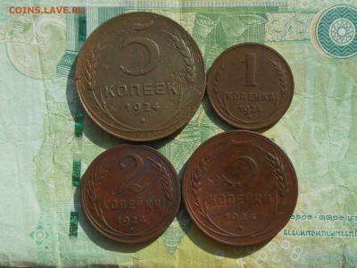 1,2,3,5 копек 1924 г. до 12.03.2017 в 22-00 по МСК - RSCN8097.JPG