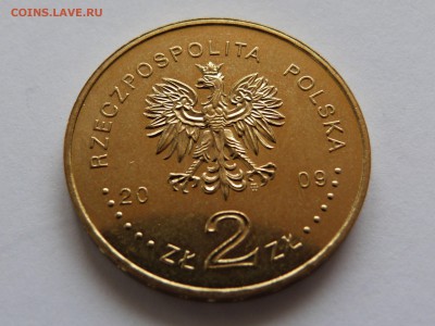 ПОЛЬША 2 злотых 2009 год 65 лет Варшавскому восстанию - P1070514.JPG