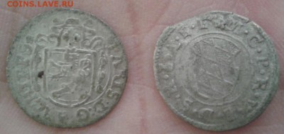 крейцеры Зальцбурга и Баварии 17 века - 2 монеты - Фото-1811