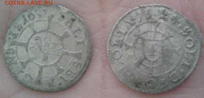 крейцеры Зальцбурга и Баварии 17 века - 2 монеты - Фото-1813
