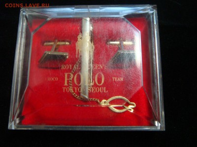 Набор запонки и зажим для галстука royal queen POLO - DSC06192.JPG