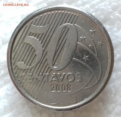 БРАЗИЛИЯ 50 сентаво 2008 Риу Бранку до 14 мар. 22-00 мск - БРАЗИЛИЯ 50 сентаво 2008 -42-20170112_133855