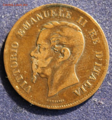 С 1 руб. ИТАЛИЯ 5с 1861г. ВИКТОР ЭММАНИЛ-II до 16.03. в 22 - IMG_5097.JPG