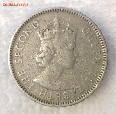 22-00 - БРИТ. ВОСТОЧ. КАРИБЫ 25 центов 1965 -732-20170310_164751