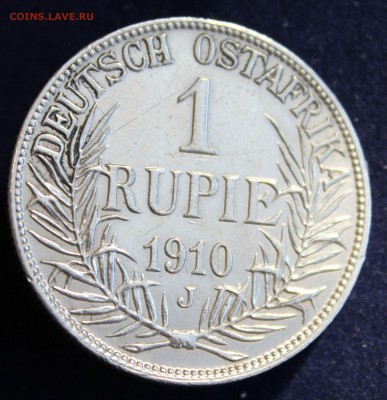 С 1 руб. ГЕРМАНСКАЯ ОСТ АФРИКА 1 рупия 1910г."J" до 16.03. - IMG_5015.JPG
