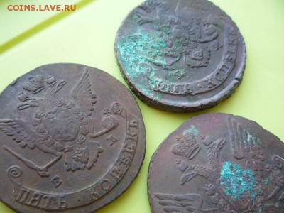 5 копеек 1769,87,88гг ем,до 14.03 - л6