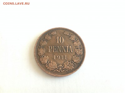 10 ПЕННИ 1911г. - 1 (10)