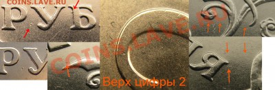 2 рубля 2003 СПМД - описание известных штемпельных пар - Реверс1