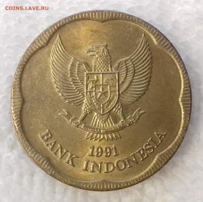 ИНДОНЕЗИЯ 500 рупий 1991 Жасмин UNC до 15 мар. 22-00 мск - ИНДОНЕЗИЯ 500 рупий 1991 -970-20170311_135544