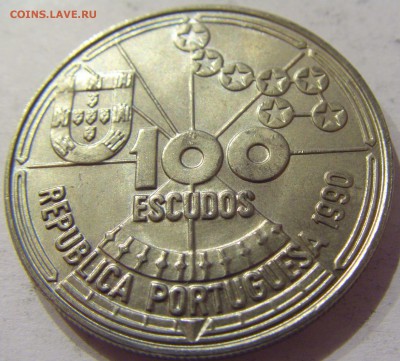 100 эскудо 1990 астрономия Португалия 17.03.17 22:00 МСК - CIMG1956.JPG