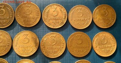 3 копейки 1924-1957 годов 28 шт - WP_20170311_15_33_01_Pro