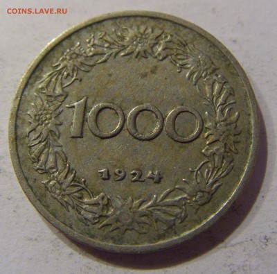 1000 крон 1924 Австрия 17.03.2017 22:00 МСК - CIMG1519.JPG