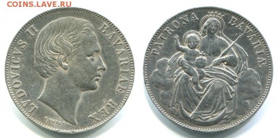 1 талер Патрона Бавария 1865 до 17.03 - _1865Bavaria