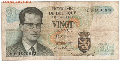 Бона. 20 франков 1964 г.Бельгия до 17.03.17 г. в 23.00 - Scan-170311-0001