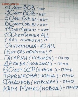 "АЛЬБОМ-КНИГА С ЮБИЛЕЙНЫМИ МОНЕТАМИ СССР 1961-1991г " - image (29)