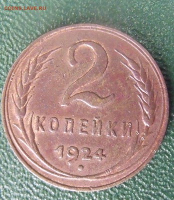 2 копеечные 1924 год на оценку - DSCF88981