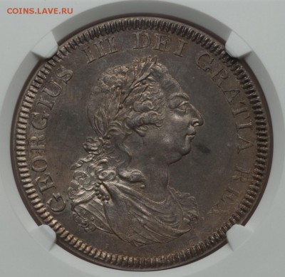 Британские доллары (5 шиллингов) 1804 г. - image