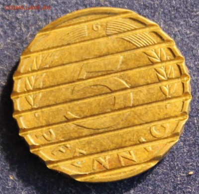 С 1 руб. ГЕРМАНИЯ 5 пфеннигов 1986г. ГАШЕНАЯ до 18.03 в 22 - IMG_5108.JPG