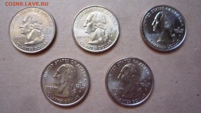 25 cent Штаты 56 монет - комплект до 16.03 22.10 - P1370055.JPG