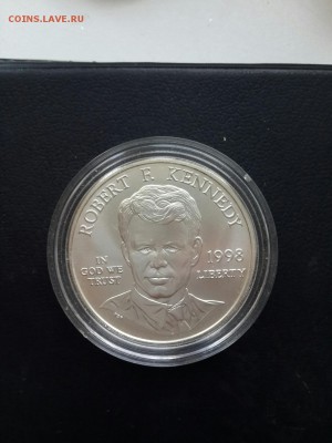 1 доллар 1998. РОБЕРТ КЕННЕДИ. - 20170312_154648-1188x1584
