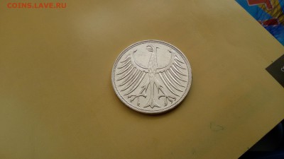 5 марок ФРГ 1951F до 18.03 22.30 мск - 20170312_164842