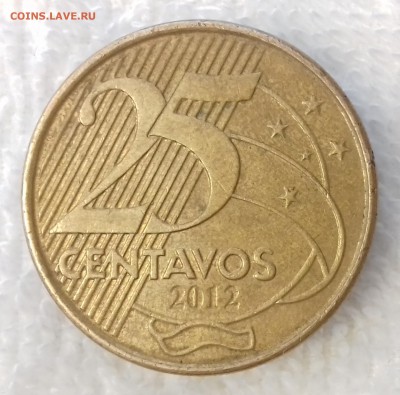 БРАЗИЛИЯ 25 сентаво 2012 Деодору до 19 мар. 22-00 мск - БРАЗИЛИЯ 25 сентаво 2012-554-20170313_151200