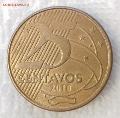 БРАЗИЛИЯ 25 сентаво 2010 Деодору до 19 мар. 22-00 мск - БРАЗИЛИЯ 25 сентаво 2010-559-20170313_151403