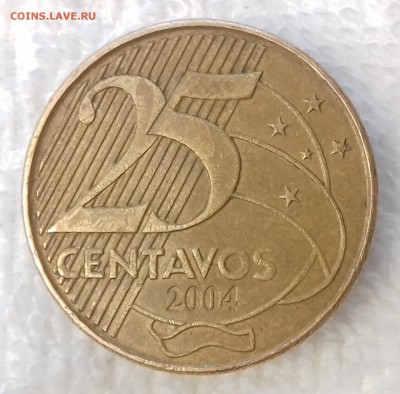 БРАЗИЛИЯ 25 сентаво 2004 Деодору до 19 мар. 22-00 мск - БРАЗИЛИЯ 25 сентаво 2004-574-20170313_151701