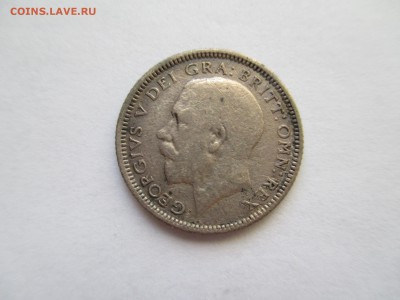 БРИТАНИЯ 6 пенсов 1925г. ГЕОРГ-V - IMG_0343.JPG