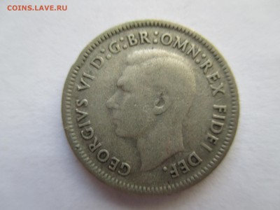 АВСТРАЛИЯ 6 пенсов 1950г. ГЕОРГ-VI - IMG_0370.JPG