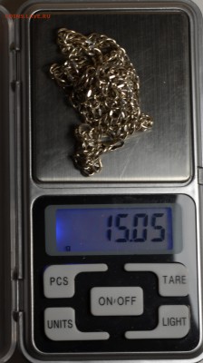 Цепь Ag925 вес 15,05гр с 1 рубля до 19.03 в 22:00 по Москве - DSC_0019.JPG