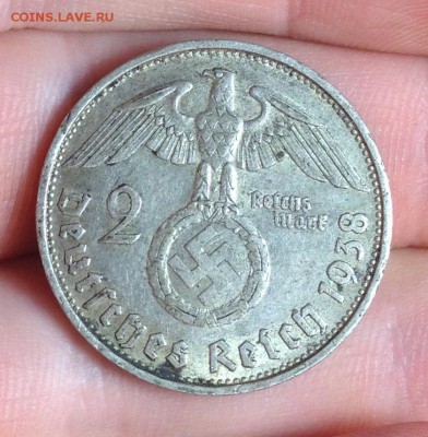 2 марки 1938 B до 15.03.17 в 22:00 - image