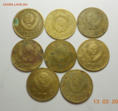 3 коп. 1928-57 годов 17 шт. без повторов - DSCN1049.JPG