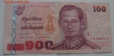 Таиланд 100 бат до 17-03-2017 до 22-00 по Москве - 10 А