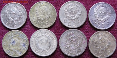 20 монет - 2 коп. 1926-46гг.  До 22:00мск 15.03.17г. - 2 коп 1936-46 аверс