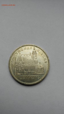 ГДР 5 марок 1984 год Лейпциг, Томаскирхе до 17.03 - PHOTO_20170225_152036