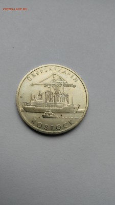 ГДР 5 марок 1986 г Росток корабль до 17.03 - PHOTO_20170225_152001