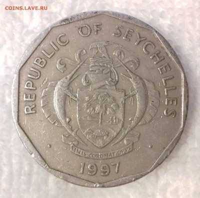 22-00 - СЕЙШЕЛЬСКИЕ О-ВА 5 рупий 1997-1568-20170314_160248