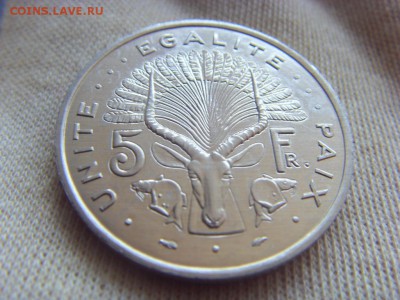 Джибути 5 франков 1991 до 18.03.2017 в 22:00 мск - SDC14569.JPG