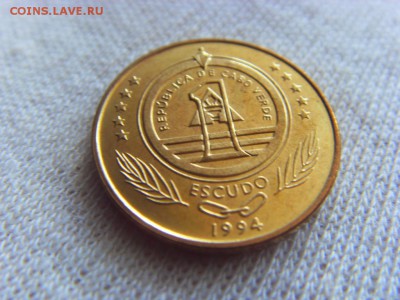 Кабо-Верде 1 эскудо 1994 черепаха до 18.03.2017 г. - SDC14554.JPG