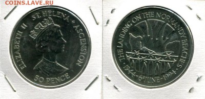 Британское Содружество. Елизавета II. - SH&A 50p 1994 50DD