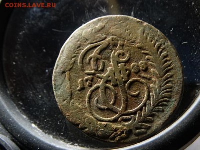 2 Копейки Екатерины 1788 г Перечекан СПМ - 53471199