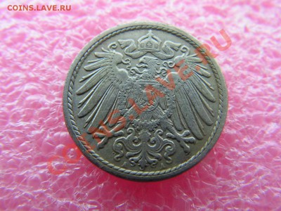 -Германия- 5 пфенниг 1911 А -- 4 февраля 22-00 - 5 пфенниг 1911 (1).JPG