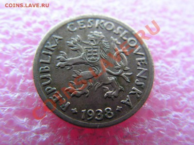 -Чехословакия- 5 геллер 1938 -- 4 февраля 22-00 - 5 геллер 1938 (1).JPG