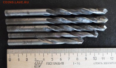 Сверла победитовые №4 5шт СССР до 17.03 22.00мск - Сверла победитовые №4.JPG